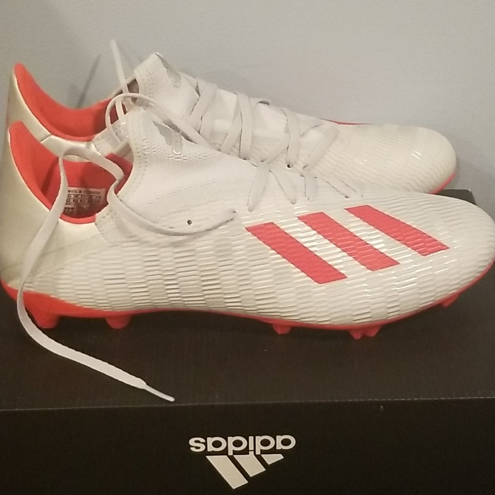 New Adidas Mens X 19.3 FG soccer US12